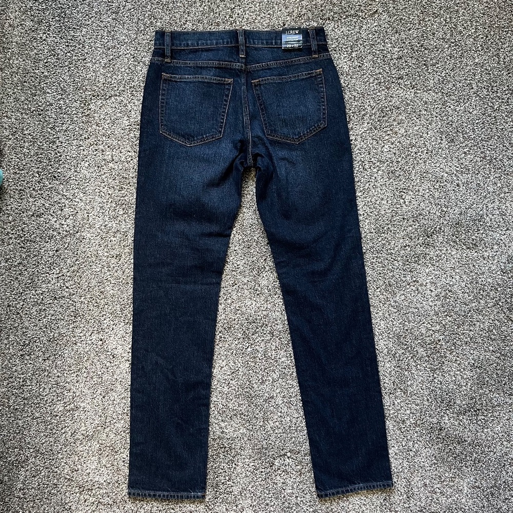 J Crew Men’s Straight Vintage Flex Jeans; W29 L32; New with Tags - Picture 12 of 16